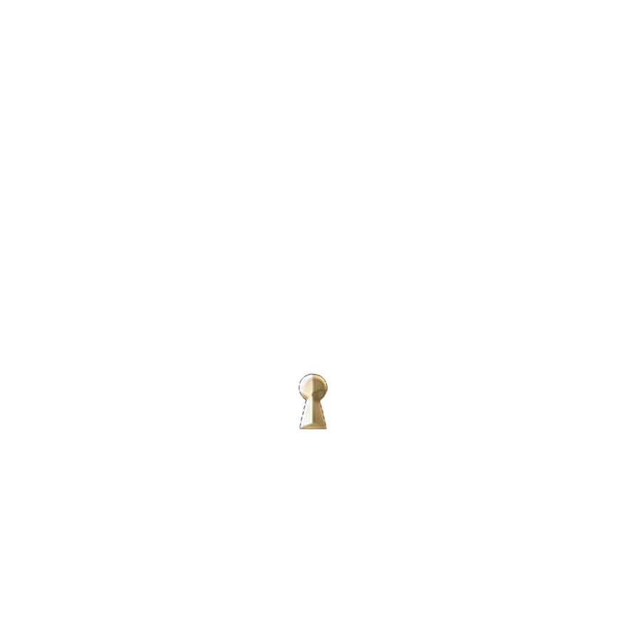 Golden keyhole